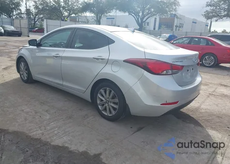 2016 Hyundai Elantra Se из США, поврежденный, VIN 5NPDH4AE1GH659648